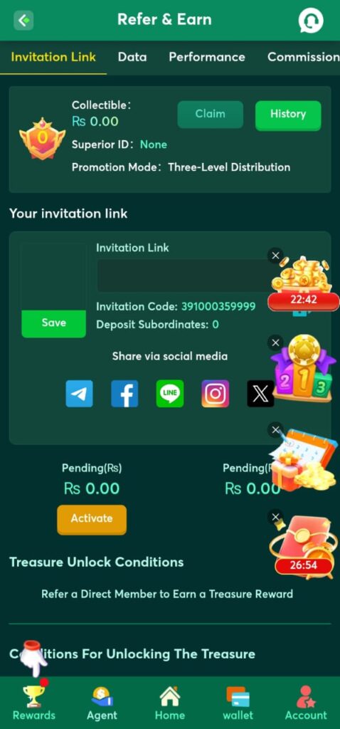 Crash7 Bet Game