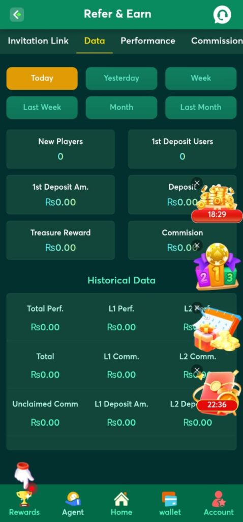 Crash7 Bet Game